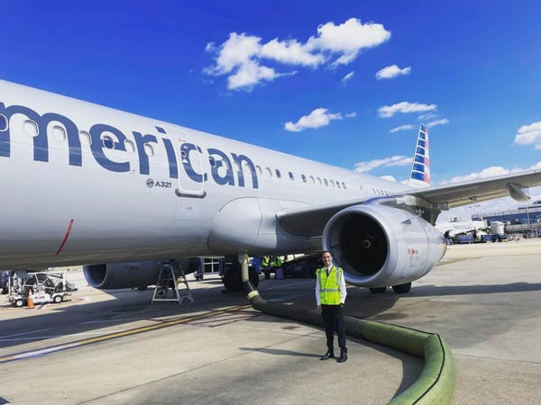 American Airlines Pilot Preflight Inspection