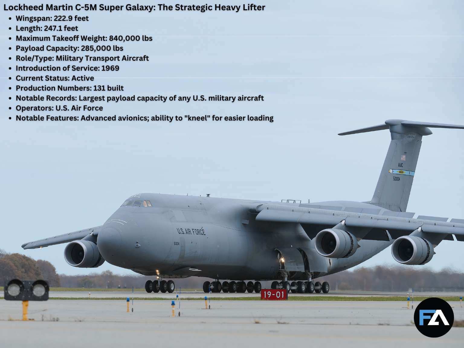 Biggest planes_ Lockheed Martin C-5M Super Galaxy