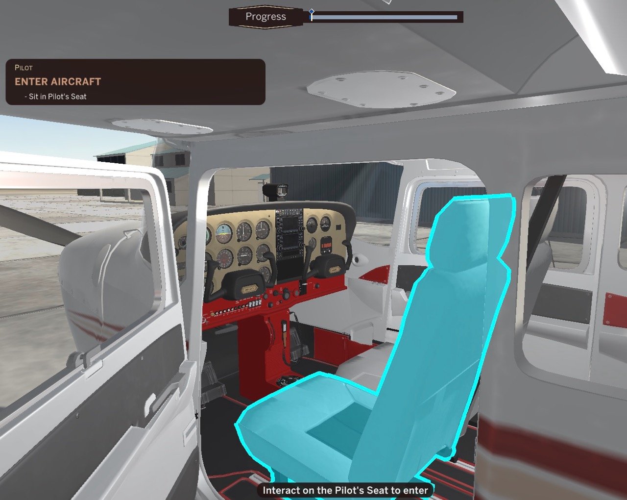Flex Air Preflight Challenge Large Cockpit Trainer