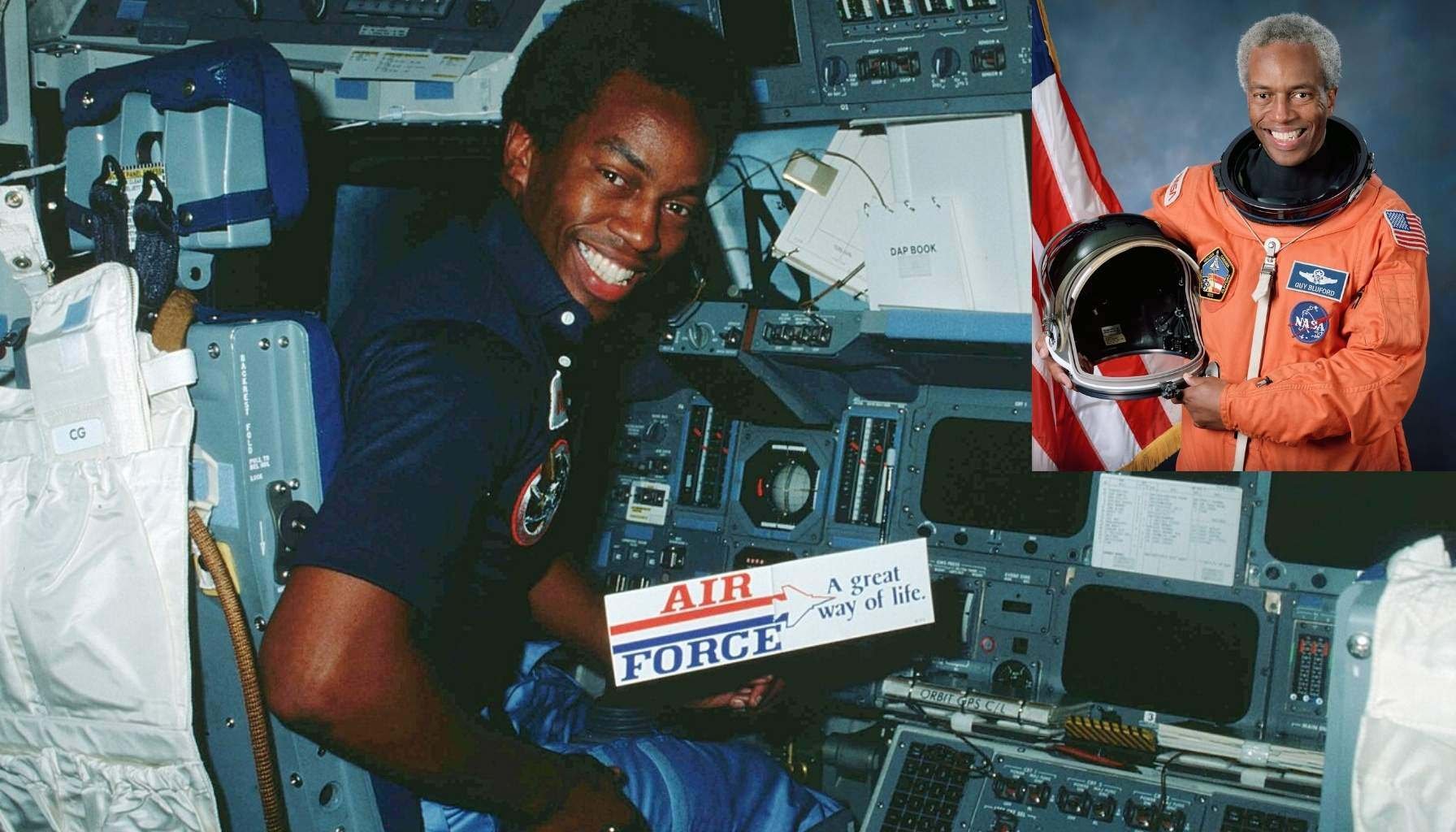 Guion Guy Bluford, AIr Force Pilot and First Black Astronaut in Space