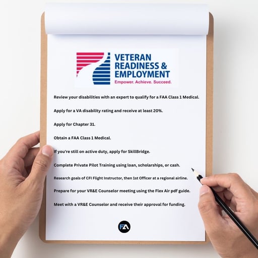VR&E Flight Training Checklist VR&E Flight Training Checklist
